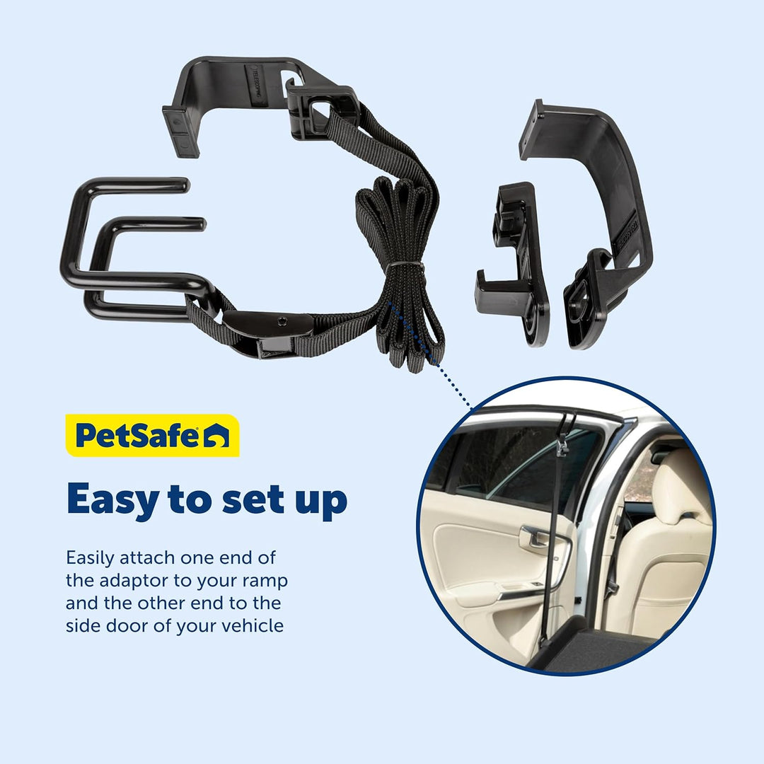 Solvit PetSafe Seite Tür Adapter für Hunde Rampe, für PKW, LKW und SUV, Kit funktioniert mit Deluxe