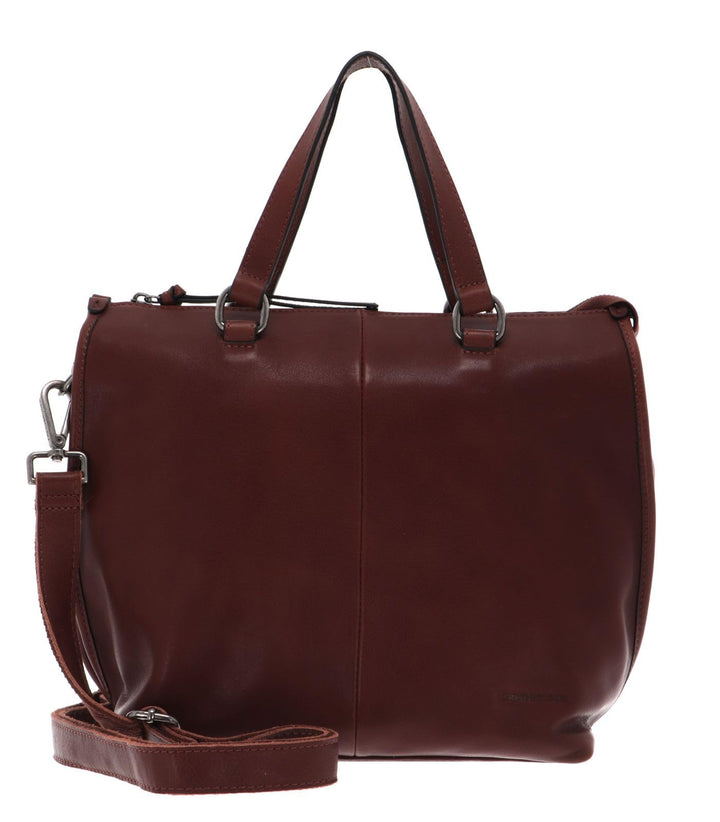 FREDsBRUDER Veg Tan Collection Moss Shoulder Bag Cognac