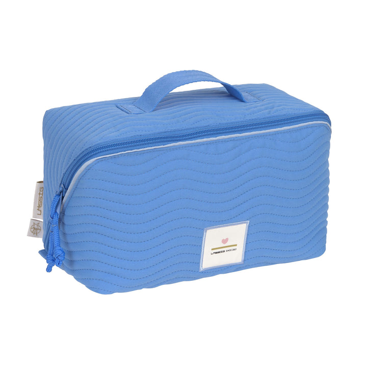 LÄSSIG Wickeltisch Flex Organizer mit Tragegriff Blue, Blue