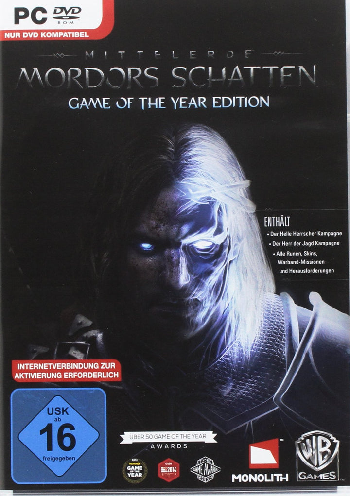 Mittelerde: Mordors Schatten - Game of the Year Edition - [PC] PC Game of the Year Edition, PC Game