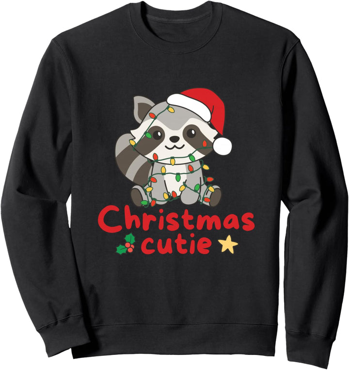 Waschbär Weihnachten Cutie Waschbär Weihnachten Sweatshirt