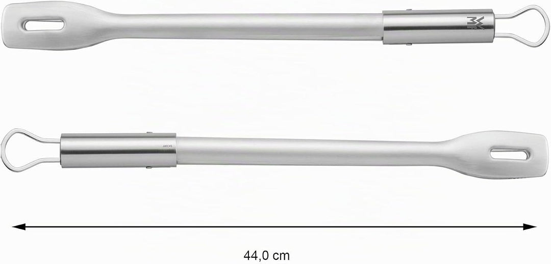 WMF BBQ Grillzange lang 44 cm, Cromargan Edelstahl, Feststellmechanismus, platzsparend &amp; Profi Plus