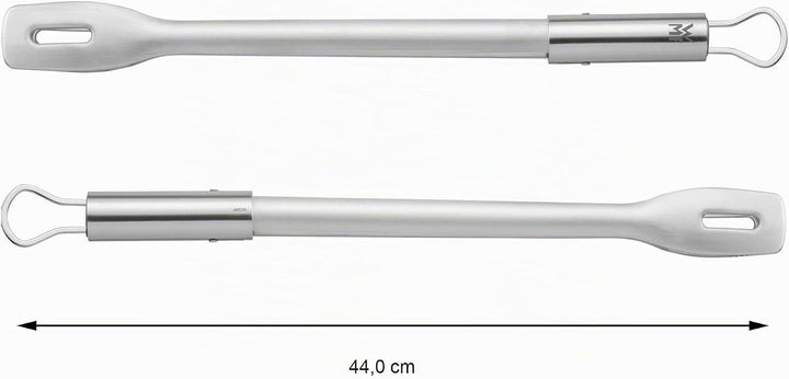 WMF BBQ Grillzange lang 44 cm, Cromargan Edelstahl, Feststellmechanismus, platzsparend &amp; Profi Plus