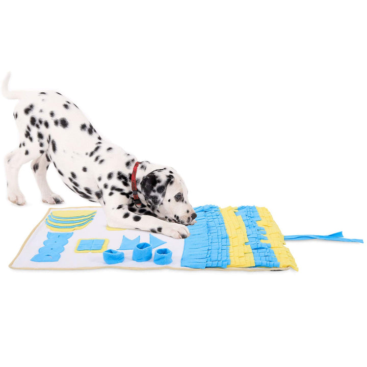 lionto Schnüffelteppich für Hunde und Katzen, Suchmatte zum Stressabbau und zur Konzentrationsförder