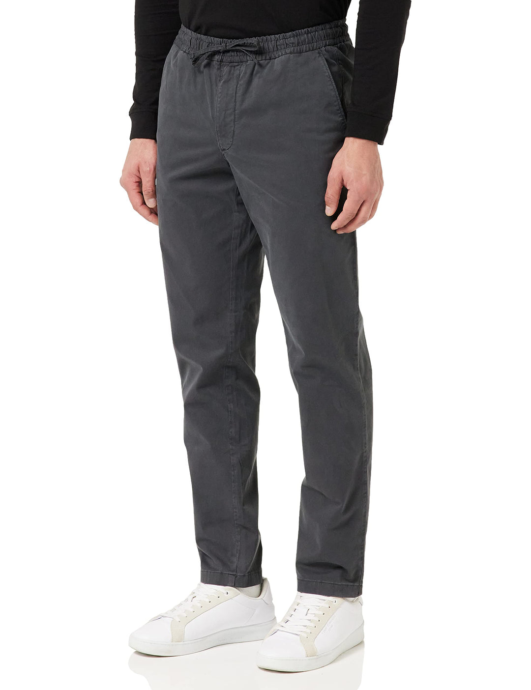 Tommy Hilfiger Herren Gewebte Hosen 38W / 34L Grau (Dark Ash), 38W / 34L Grau (Dark Ash)