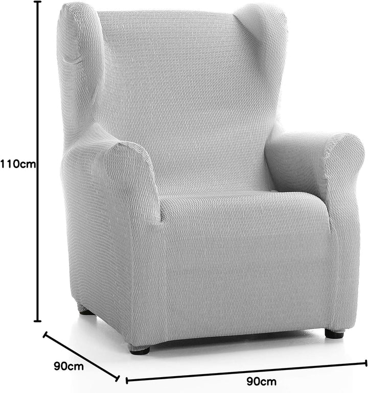 Martina Home Bezug für Ohrensessel, Grau Grau (Seele) Ohrensessel, Grau (Seele) Ohrensessel