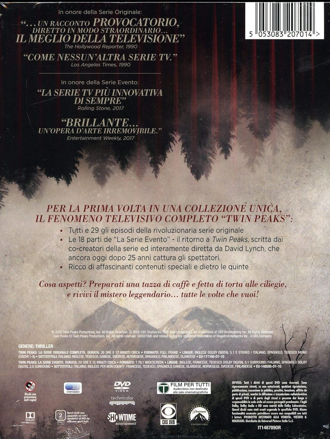 Twin Peaks Coll.Colmpl. 1-3 ( Box 20 Dv), DVD