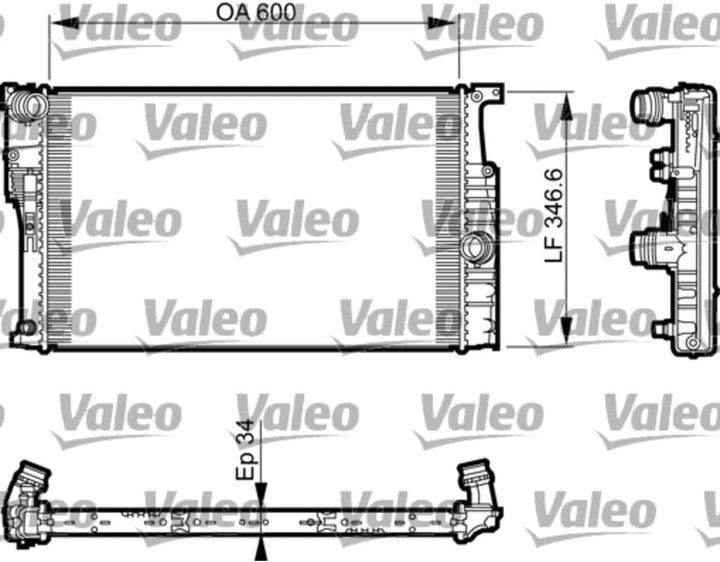 VALEO 735456 Kühlung