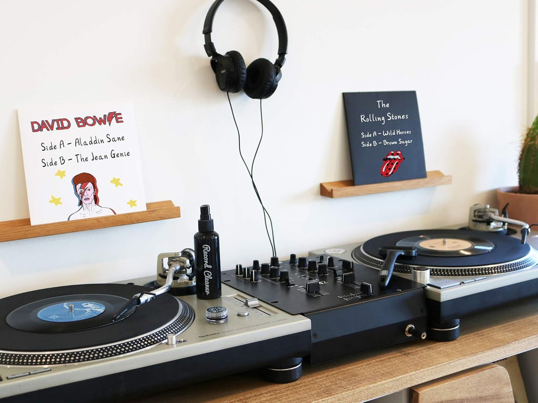 BIG FUDGE Pro Blank Schallplatten Hüllen - 7" x Schwarz - 20 Vinyl LP Schutzhüllen 400 g/m² - Kompat