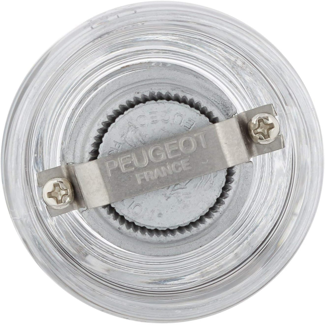 Peugeot 18221 Vittel Pfeffermühle Acryl, 4,9 x 4,9 x 16 cm, transparent Pfeffermühle 16 cm, Pfefferm