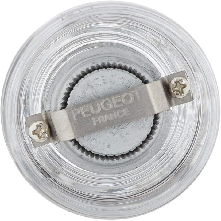 Peugeot 18221 Vittel Pfeffermühle Acryl, 4,9 x 4,9 x 16 cm, transparent Pfeffermühle 16 cm, Pfefferm