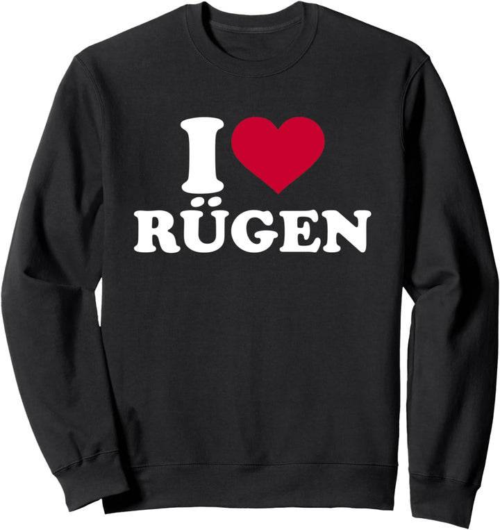 Ich liebe Rügen Sweatshirt