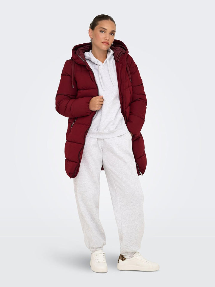 ONLY Female Steppmantel ONLDOLLY Steppmantel XS Cabernet, XS Cabernet