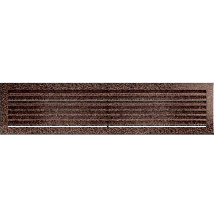 Kratki Lüftungsgitter Kamingitter Fresh 17cm x 70cm Kupfer 17 x 70 cm Kupfer, 17 x 70 cm Kupfer