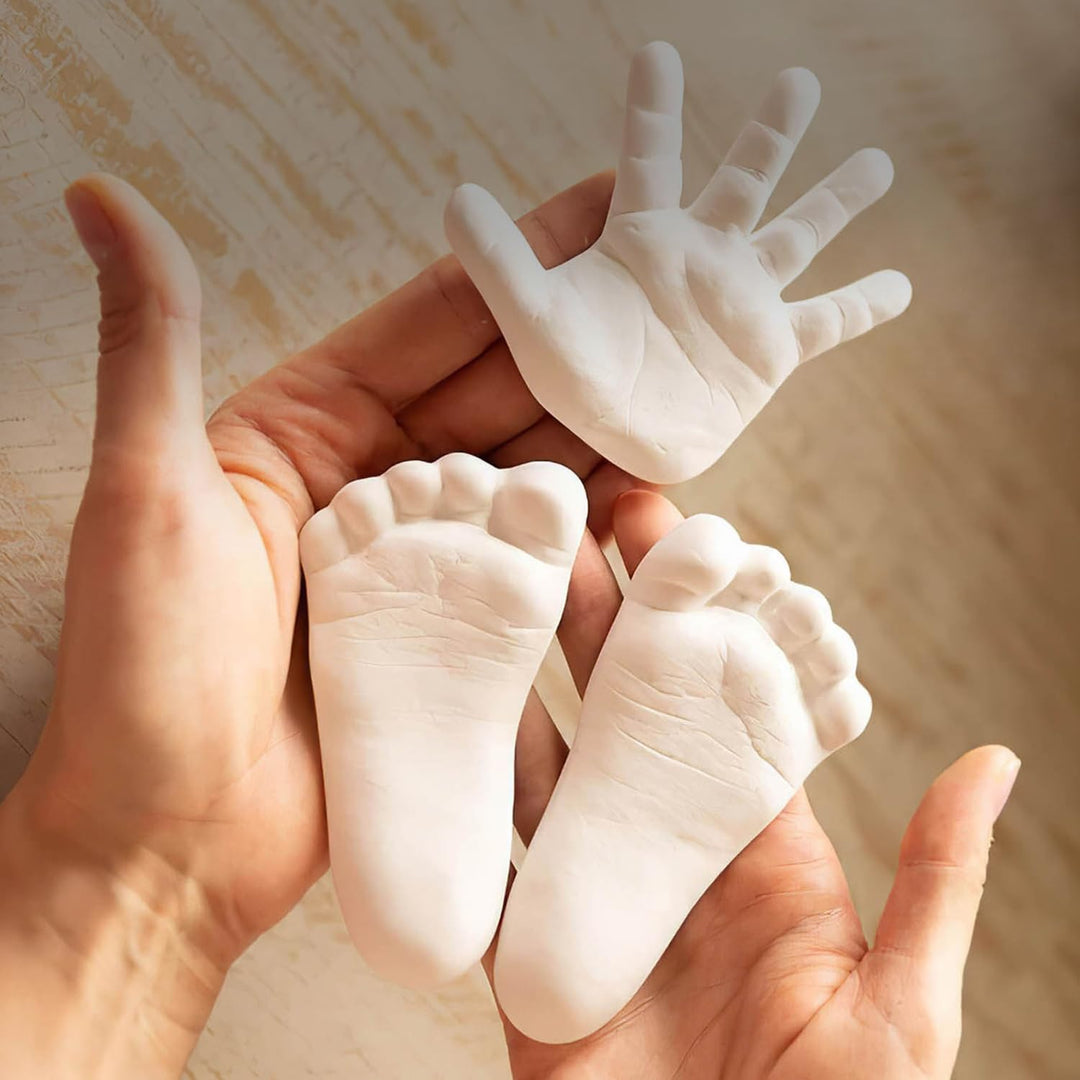 Love Hands® 3D Handabdruck-Set - Aus umweltfreundlichem Alginat und Gips Kinder und Erwachsene - Unv