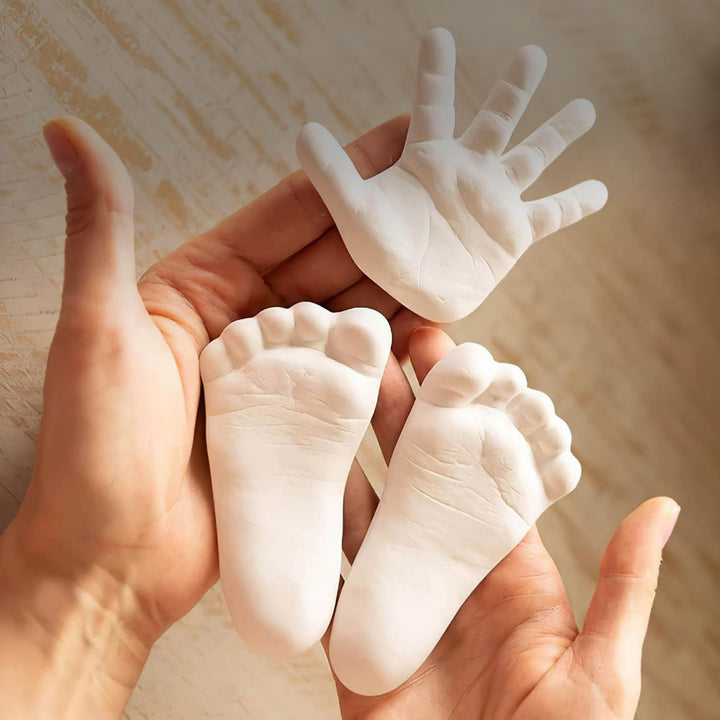 Love Hands® 3D Handabdruck-Set - Aus umweltfreundlichem Alginat und Gips Kinder und Erwachsene - Unv