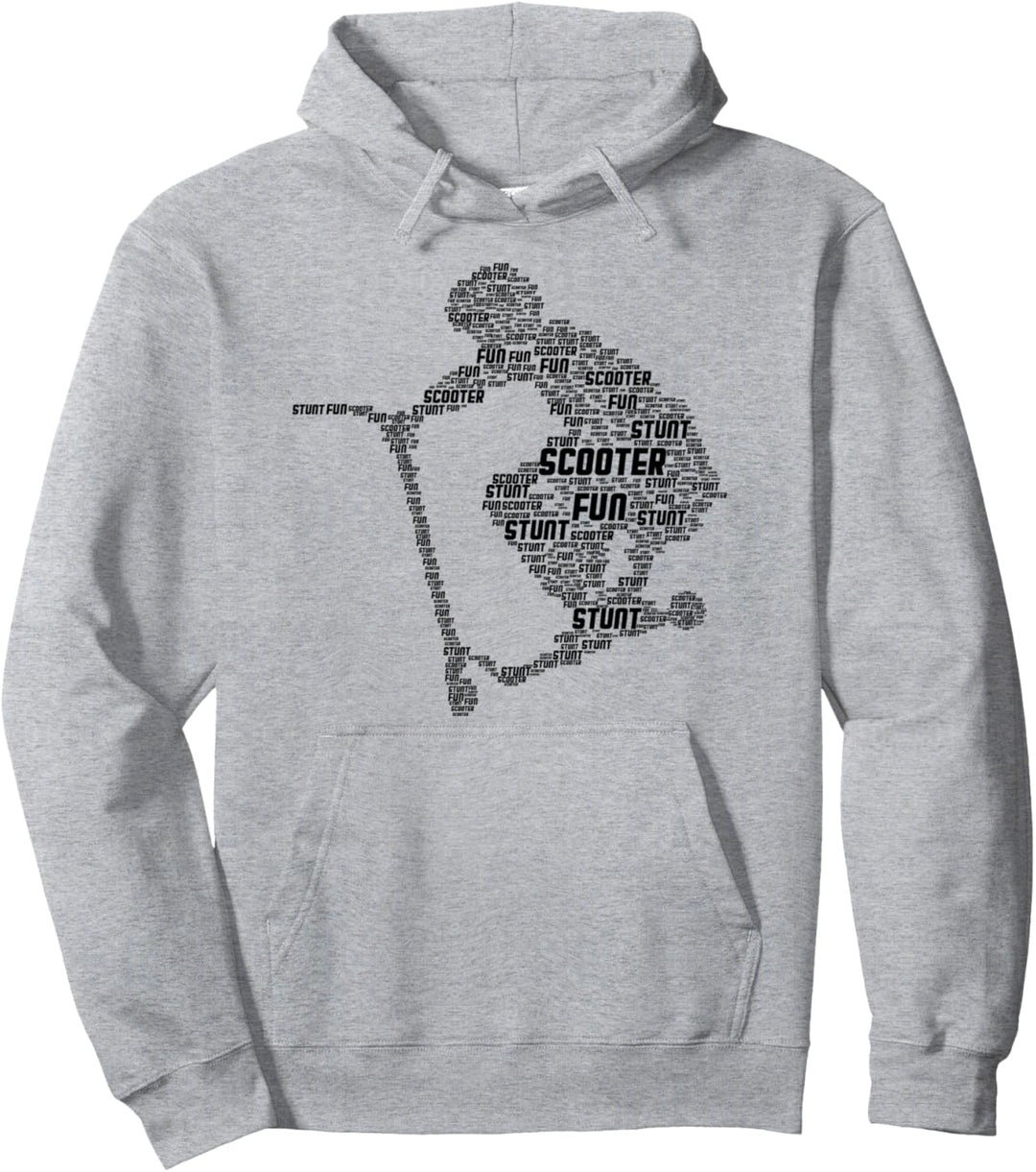Stunt Scooter Roller Tretroller Jungen & Kinder Pullover Hoodie