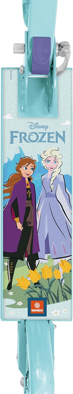 Mondo Toys - Aluminiumroller für Jungen / Mädchen FROZEN - verstellbarer Lenker - 2 Räder - 28221