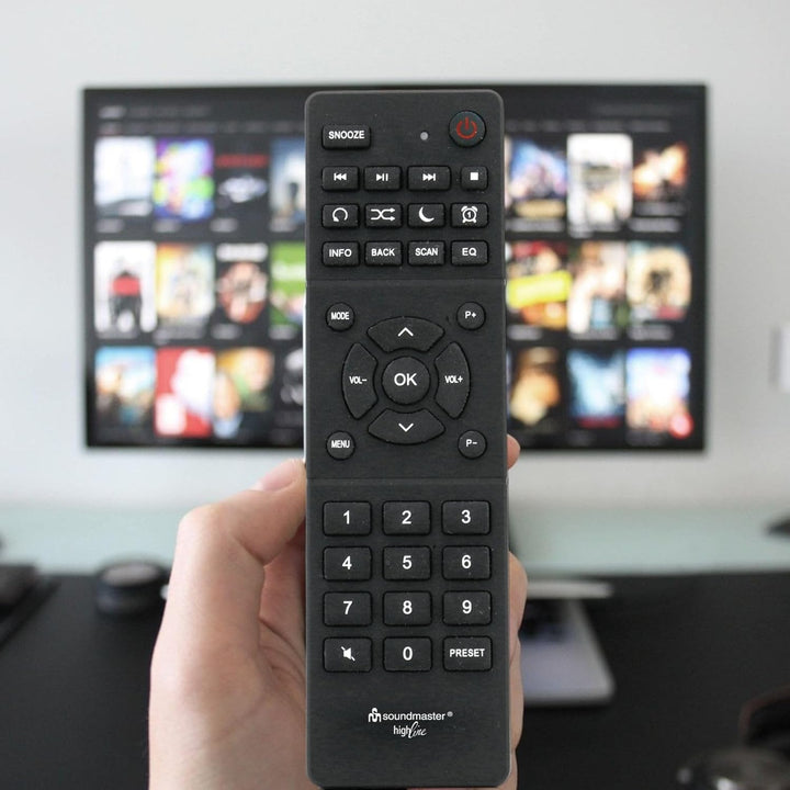 Soundmaster ICD4350SW HiFi Stereoanlage Audio System Internetradio WLAN 2,4/5GHz LAN Anschluss DAB+