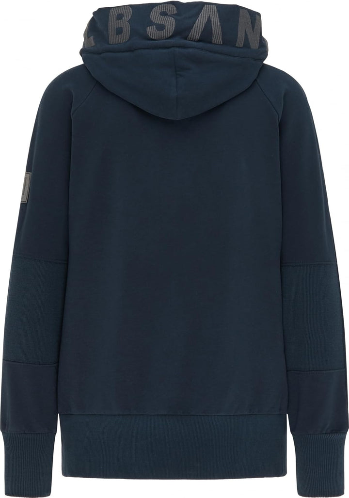 Elbsand Kelda Damen Sweatjacke mit Kapuze, Zip-Jacke, Reissverschluss, XS Coldwater