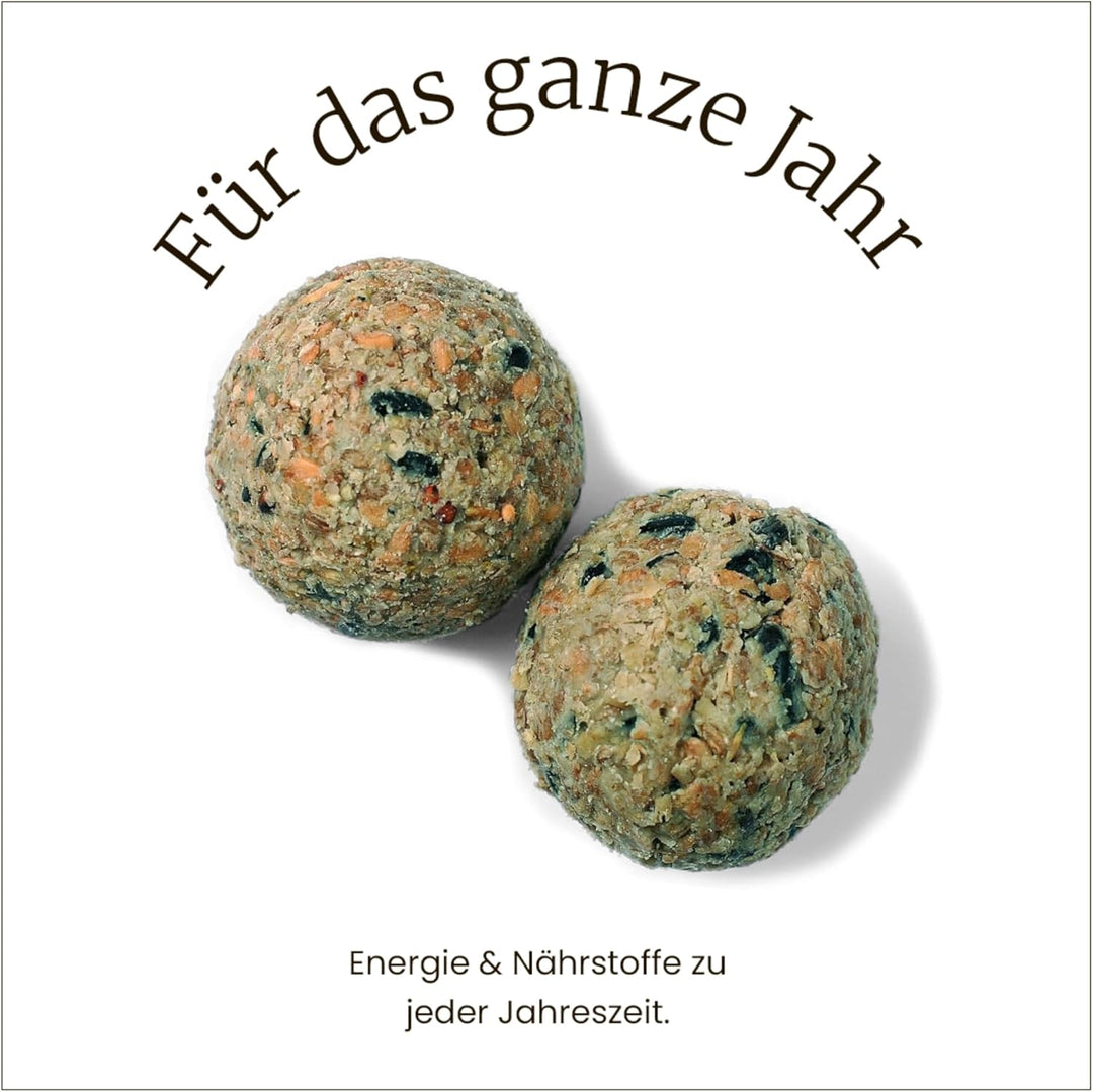 Erdtmanns - 150 Meisenknödel ohne Netz für Wildvögel im Karton I Umweltfreundlich I Vielfältige Zusa
