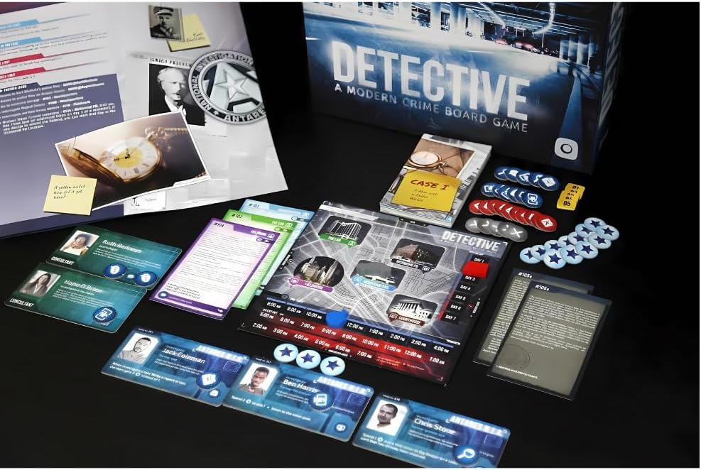 Portal Games POG1375 Detective: A Modern Crime Board Game, Multicoloured