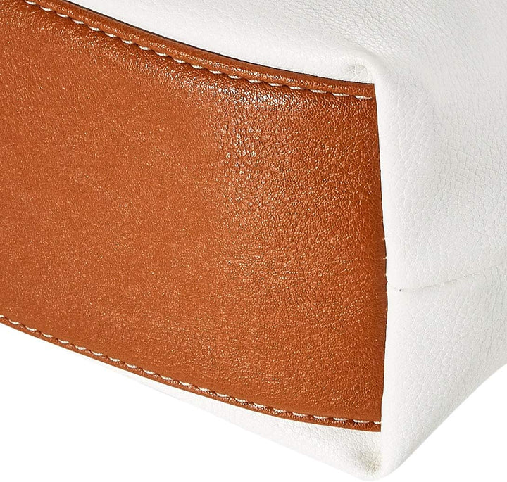 TOM TAILOR bags Novara Damen Umhängetasche Crossbody Bag 28 x 8,5 x 25 Weiss, 28 x 8,5 x 25 Weiss