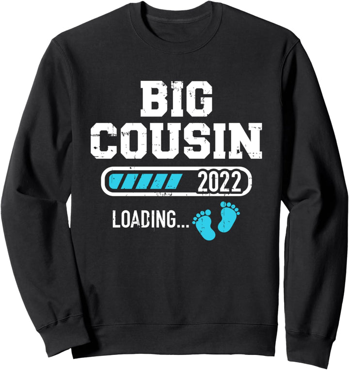 Grosser Cousin loading 2022 Schwangerschaft verkünden Sweatshirt