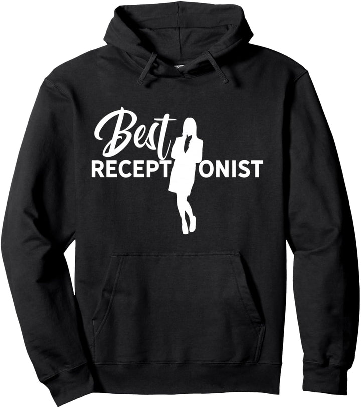 Beste Rezeptionistin Empfangsdame Rezeptionist Rezeption Pullover Hoodie