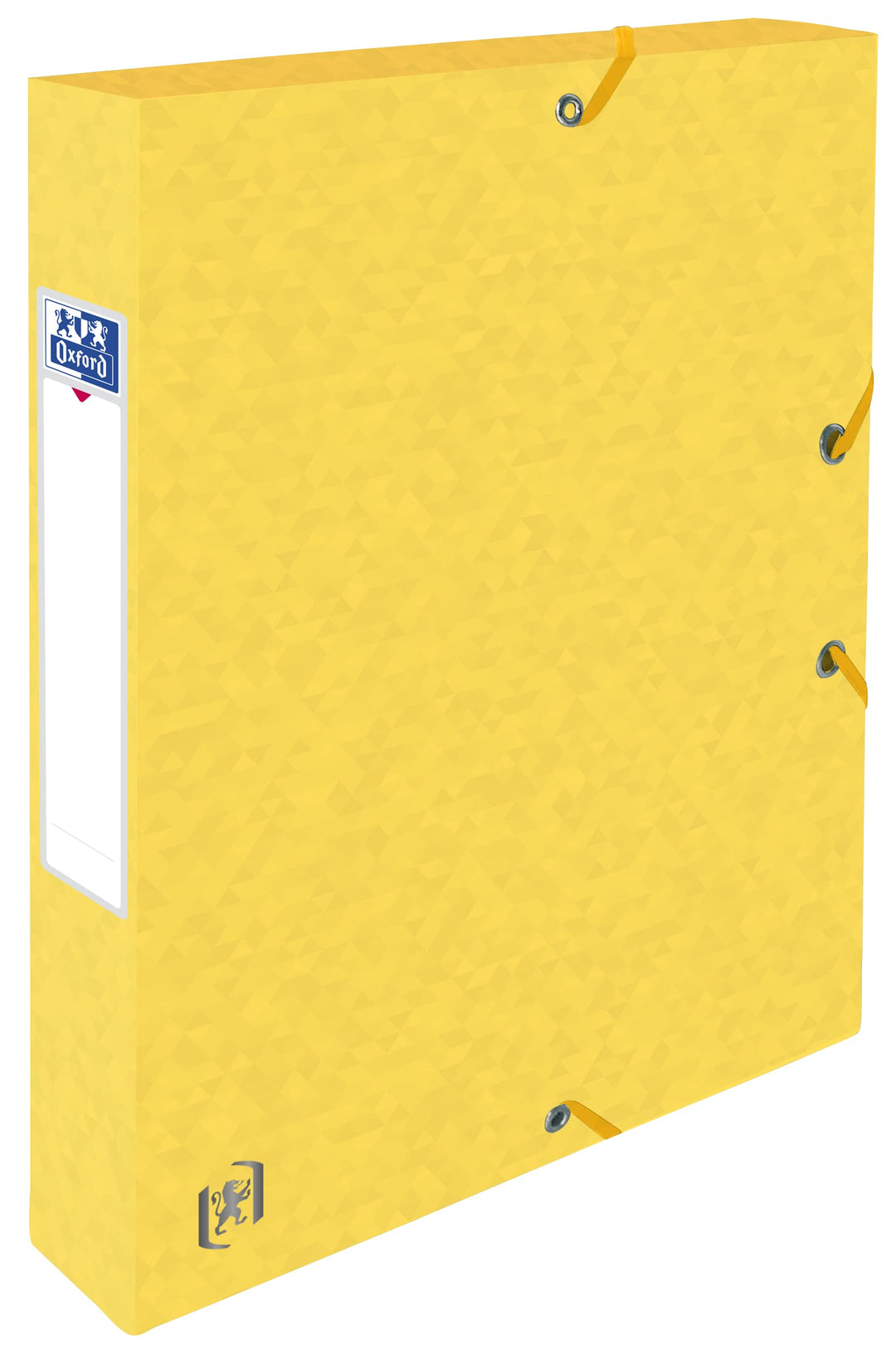 Oxford Sammelbox A4, aus Karton, 4 cm Rückenbreite, gelb, 9 Stück 4 cm Rückenbreite gelb, 4 cm Rücke
