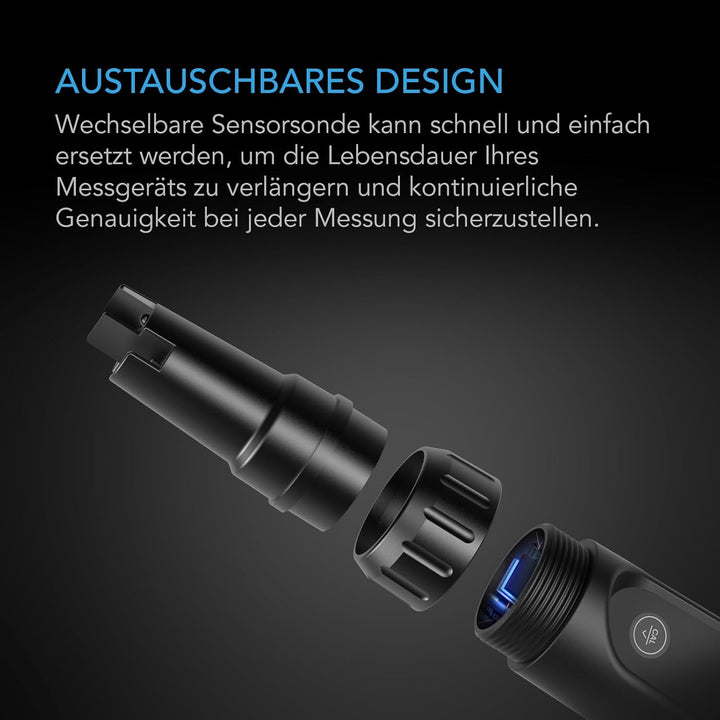 AC Infinity Hydroponic Meter PRO Kit Hochpräzisions Digital pH-Stift mit ±0,01 pH Genauigkeit und we