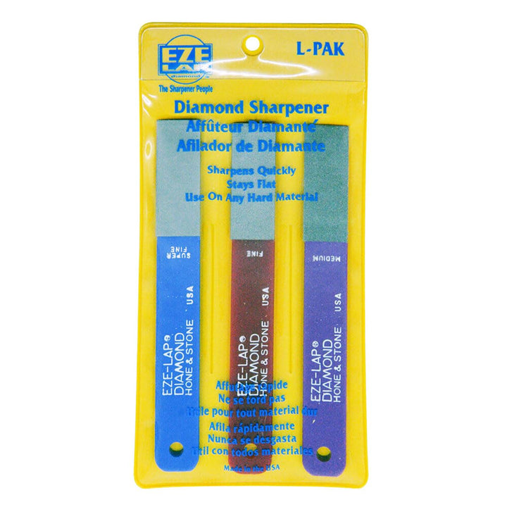 Eze-Lap Diamond Sharpener Set. Synthetik, Synthetik