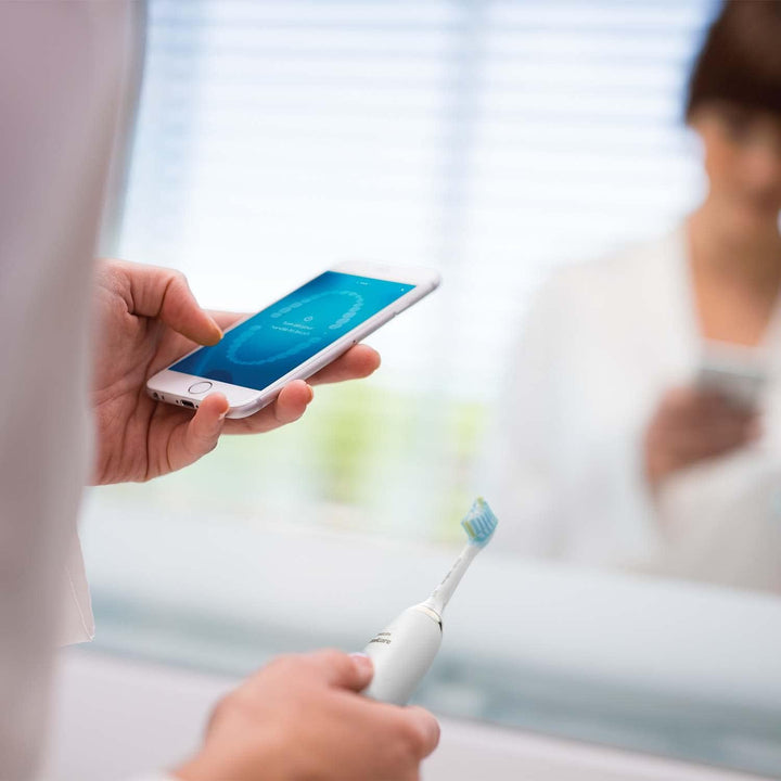 Philips Sonicare DiamondClean Smart Elektrische Schallzahnbürste mit App (Modell HX9901/03)