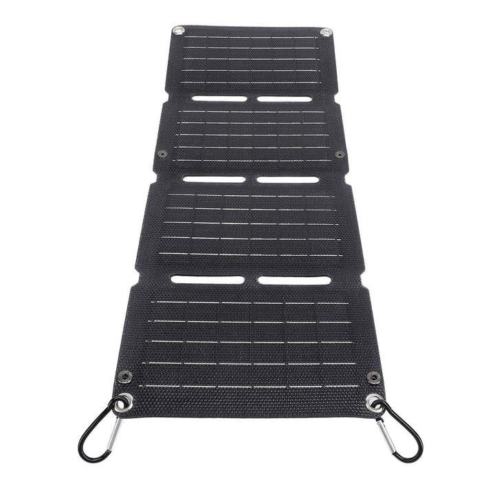 40W Faltbares Solarpanel 5V USB Tragbares Ladegerät für Telefone Pad | über 23% Effizienz Notfall-La