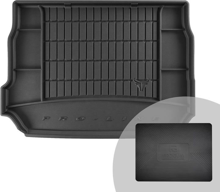 FROGUM ProLine 3D Gummimatte Exklusive Auto Kofferraummatte Kofferraumwanne für Peugeot 2008 I 2013-