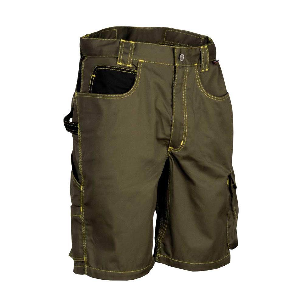COFRA V068-0-03A.Z56 TILE Shorts, Schlamm/Schwarz, Grösse 56