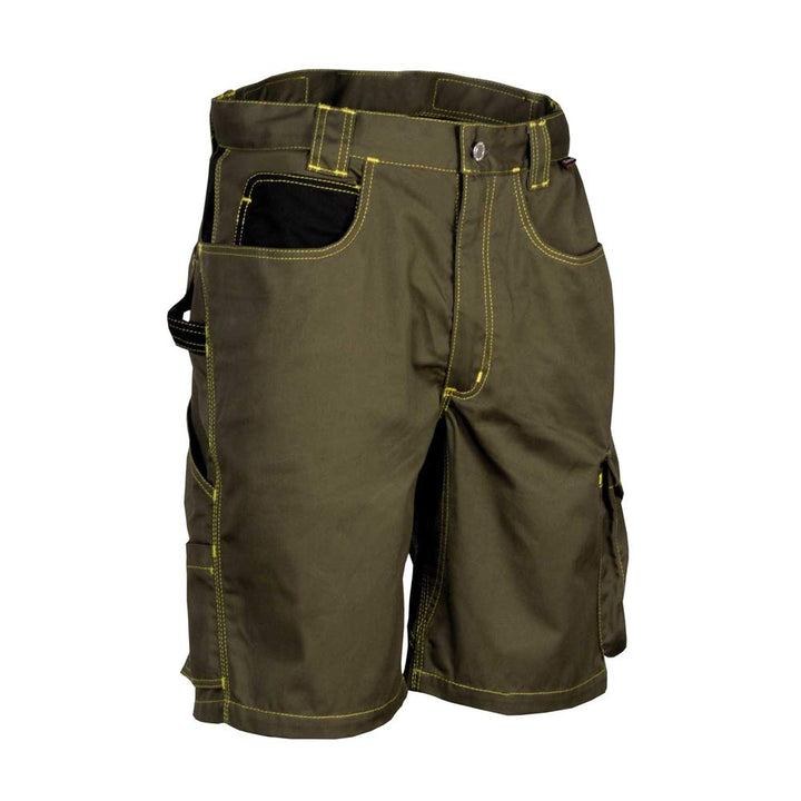 COFRA V068-0-03A.Z56 TILE Shorts, Schlamm/Schwarz, Grösse 56