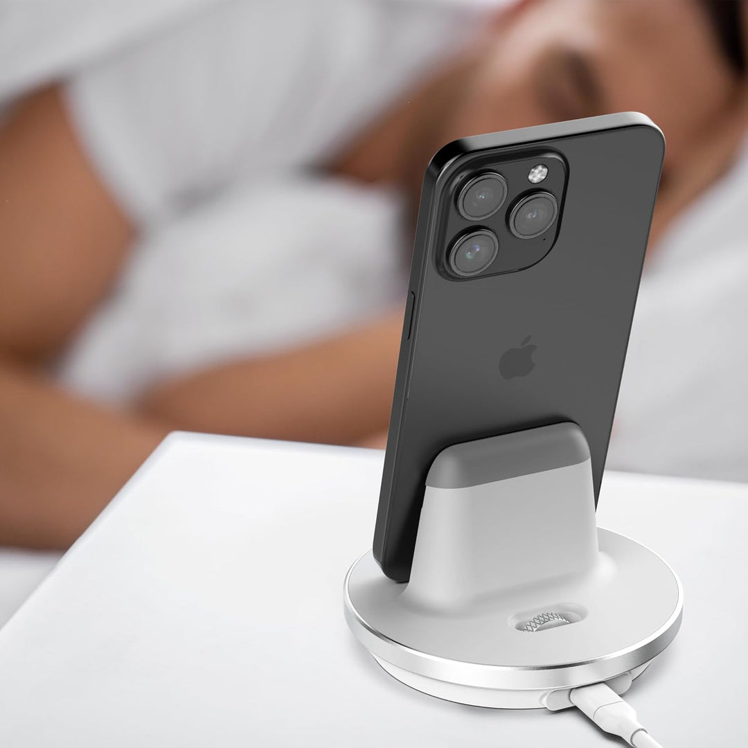 ENCASED USB-C Schnell ladestation für iPhone 17, 16, 15 – Kabelgebundenes Ladegerät mit Typ-C Anschl