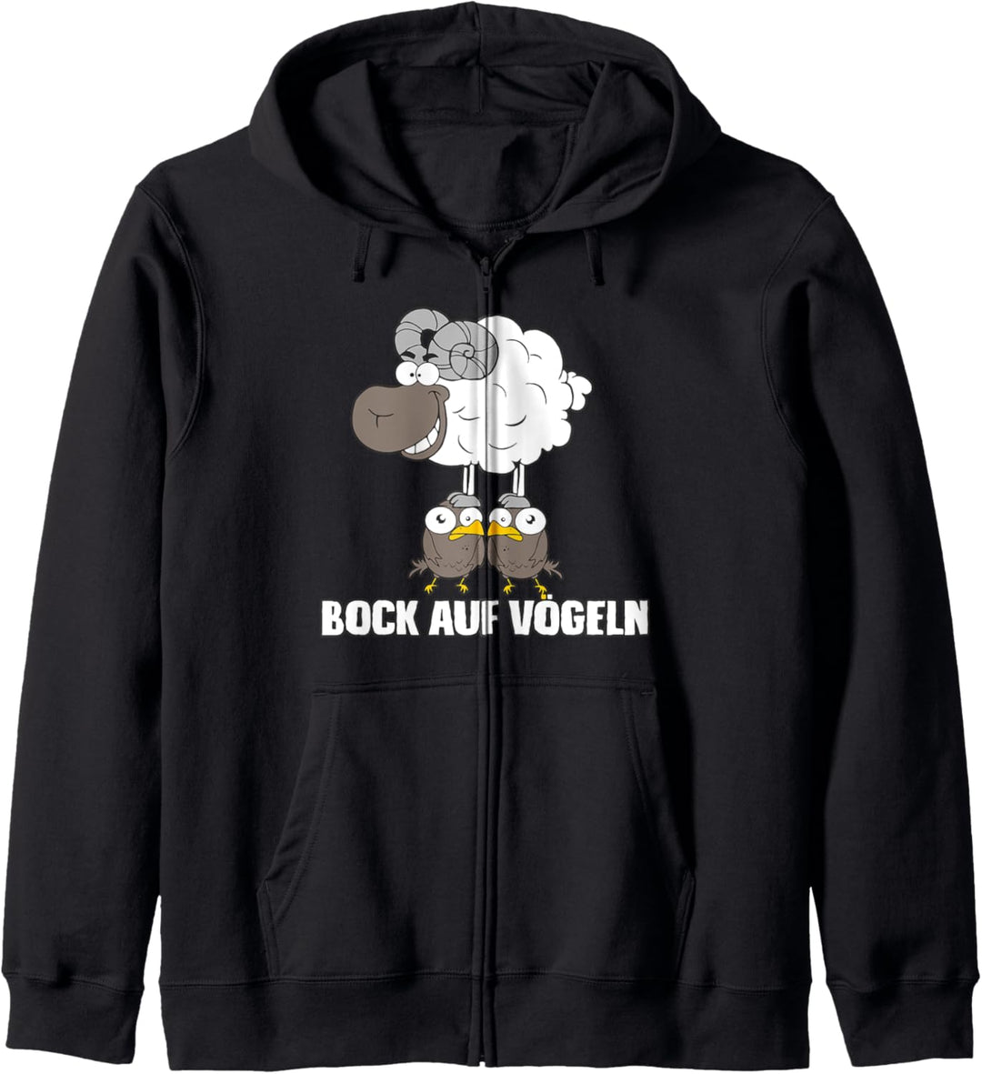 bock auf vögeln lustiger spruch Kapuzenjacke