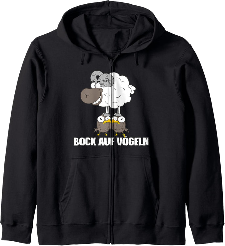 bock auf vögeln lustiger spruch Kapuzenjacke