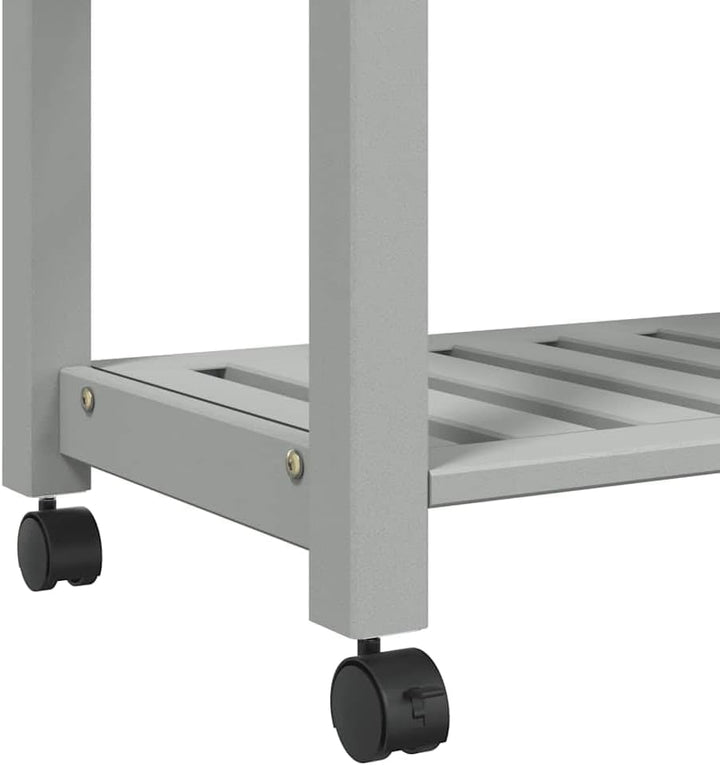 vidaXL Küchenwagen, Servierwagen mit viel Stauraum, Beistellwagen für Küche Wohnzimmer Badezimmer, T