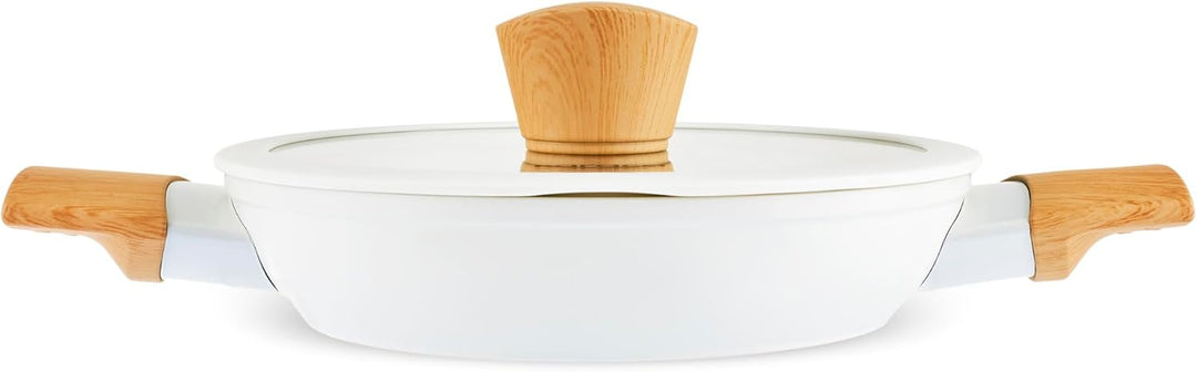 KARACA Schalenset Schweizer Mandeln 6 teilig für Snacks und Nüsse Creme Mandelförmig Flach, Elegante