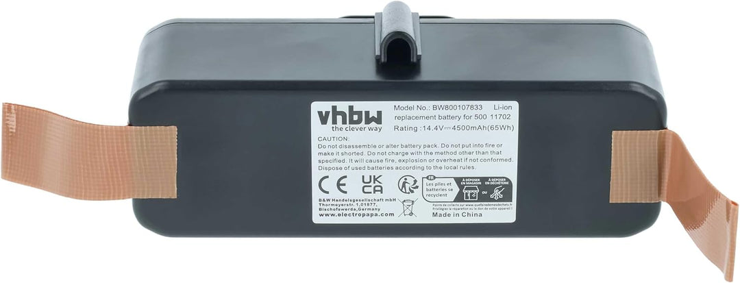 vhbw 1x Akku kompatibel mit iRobot Roomba 785, 790, 800, 870, 871, 880, 872, 782, 866, 876, 782E Hom