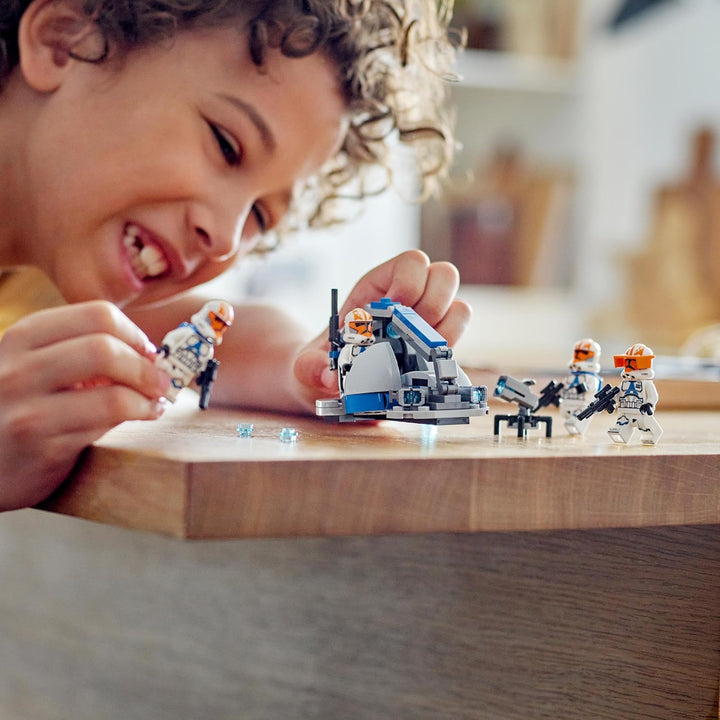 LEGO 75359 Star Wars Ahsokas Clone Trooper der 332. Kompanie – Battle Pack, The Clone Wars Spielzeug