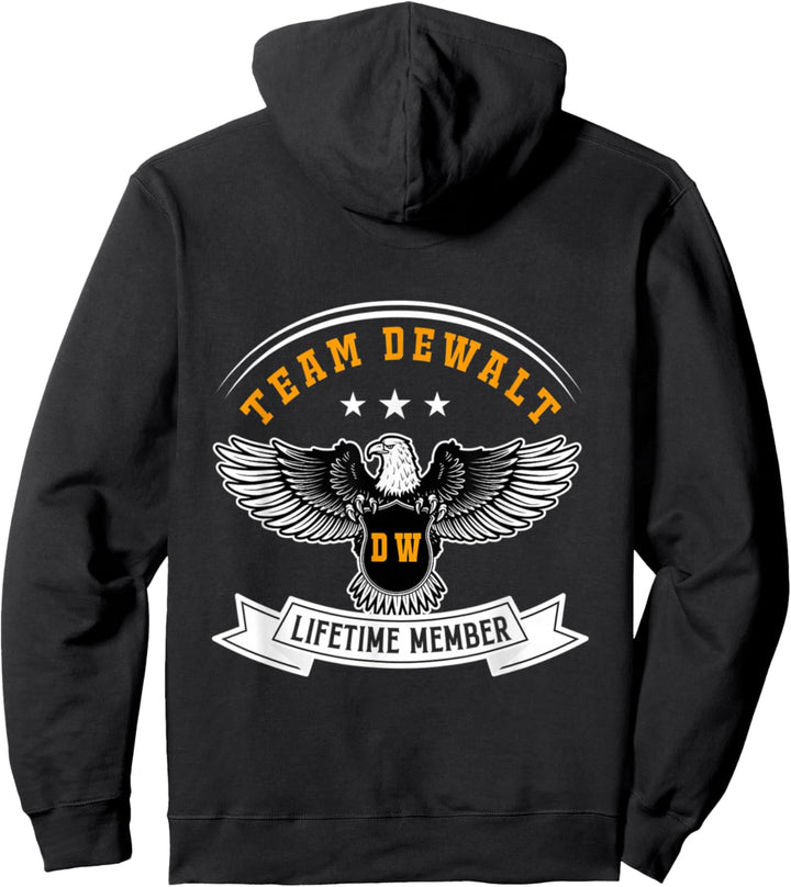 Team Dewalts Stolz auf Mitglieder Familie Vintage Lover Pullover Hoodie