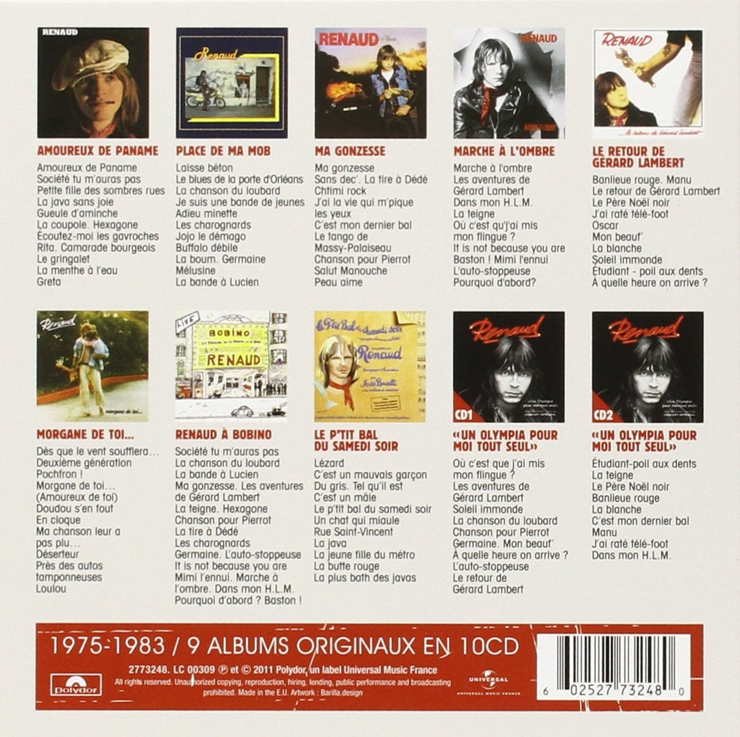 Integrale des Enregistrements Studio et Live 1975-, Audio-CD