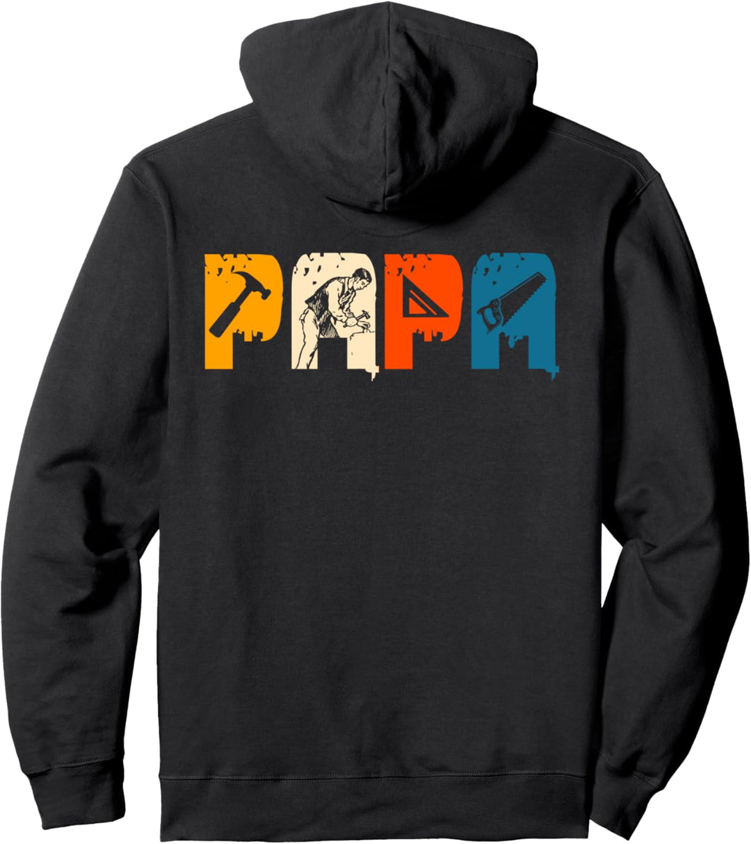 Zimmermann Geschenke Design auf der Rückseite der Kleidung Pullover Hoodie