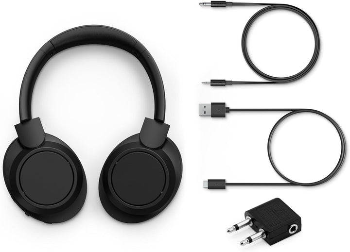 Philips TAH6529BK/00 Noise Cancelling Over-Ear Wireless Bluetooth Kopfhörer - Hervorragende Gespräch