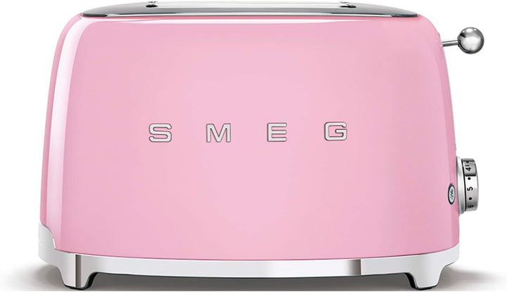 Smeg TSF01PKEU Toaster 2 Scheiben, cadillacpink, Rosa