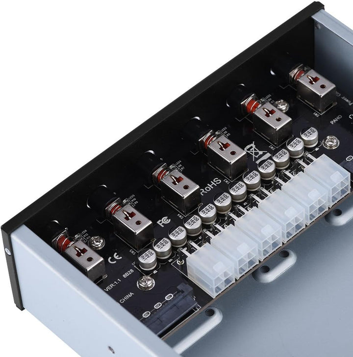 Cuifati Festplatten-Netzschalter, SATA-Laufwerksschalter mit 6 selbstsichernden Schalter, Hard Disk